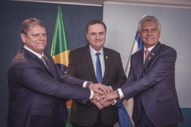 Caiado destaca importância de tecnologias israelenses para desenvolvimento de Goiás e do Brasil Caiado destaca importância de tecnologias israelenses para desenvolvimento de Goiás e do Brasil