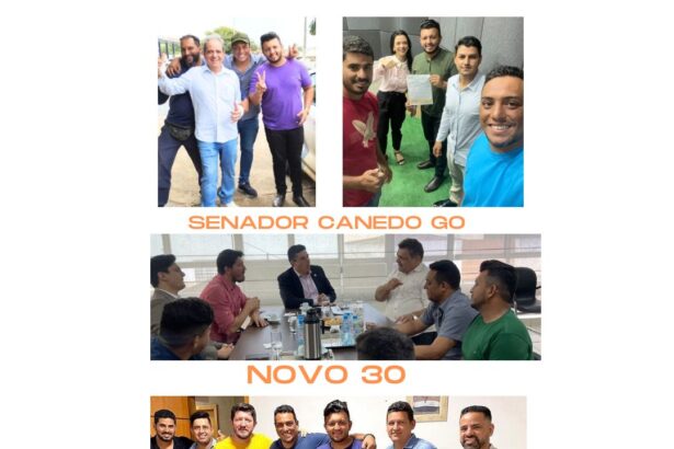 Deputado Federal Glaustin da Fokus avaliza projetos de pré-candidatos a vereadores pelo Novo em Senador Canedo Deputado Federal Glaustin da Fokus avaliza projetos de pré-candidatos a vereadores pelo Novo em Senador Canedo