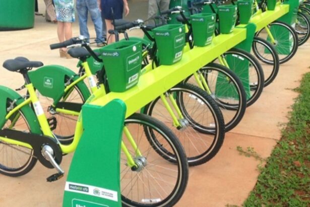 Serviço de bicicletas compartilhadas deve ser retomado em Goiânia nos próximos meses Serviço de bicicletas compartilhadas deve ser retomado em Goiânia nos próximos meses