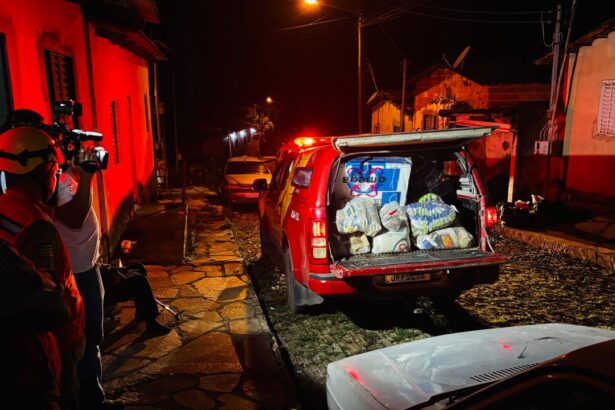Goiás Alerta e Solidário socorre vítimas de enchente em Pirenópolis