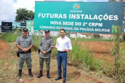 Prefeito Vilela visita 2º Comando Regional da PM e garante retomada do GGIM