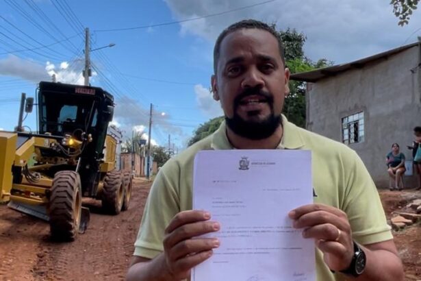 Vereador Rogério Almeida solicita melhorias e regularização fundiária para bairros de Aparecida de Goiânia