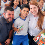 Deputado Amilton Filho entrega parque infantil sensorial no Colégio Dona Alexandrina em Anápolis