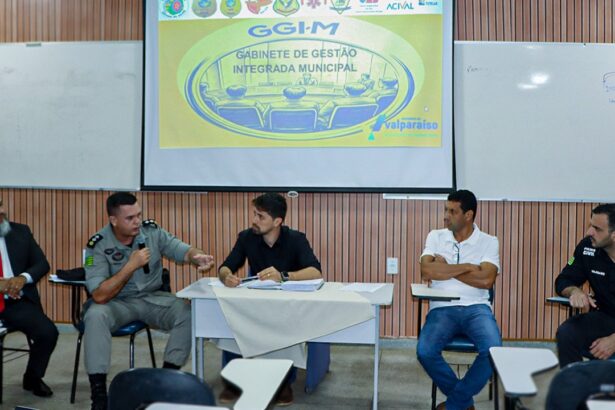 GGIM realiza encontro para debater segurança e desenvolvimento em Valparaíso de Goiás
