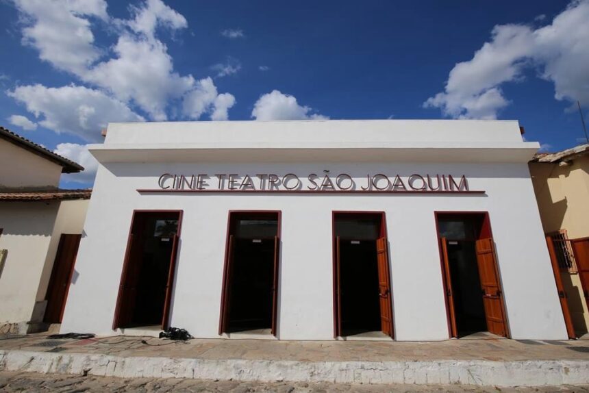 Cine Teatro São Joaquim, na cidade de Goiás, é reconhecido como um dos melhores do Brasil