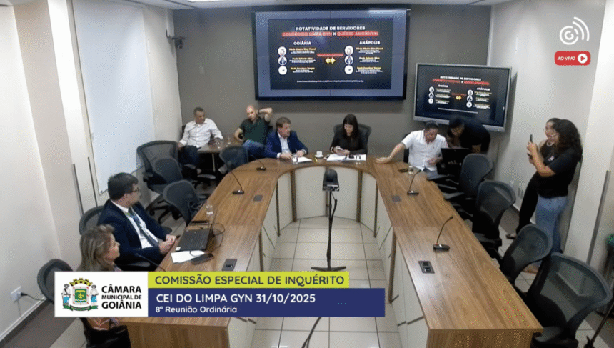 CEI da Limpa Gyn identifica falhas e suspeitas de conflito em contrato bilionário de limpeza urbana