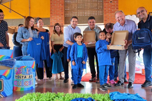 Volta às aulas em Aparecida de Goiânia