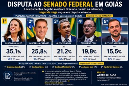 Disputa pelas duas vagas ao Senado ganha contornos mais definidos em Goiás