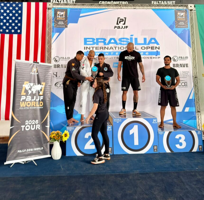 Equipe EKJJ conquista 2º lugar geral no ranking infantil em campeonato internacional de Jiu-Jitsu em Brasília