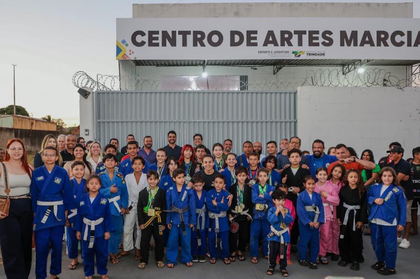 Trindade inaugura espaço dedicado às artes marciais e amplia opções de esporte para moradores Trindade inaugura espaço dedicado às artes marciais e amplia opções de esporte para moradores