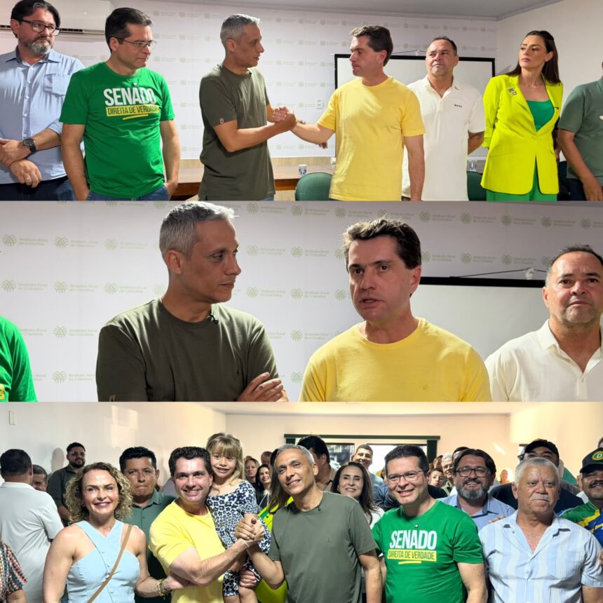 Prefeito de Cristalina declara apoio a Gustavo Gayer para o Senado Prefeito de Cristalina declara apoio a Gustavo Gayer para o Senado