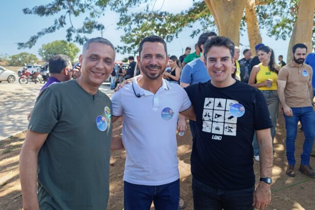 Major Eldecírio declara apoio a Gustavo Gayer para o Senado em São Luís de Montes Belos