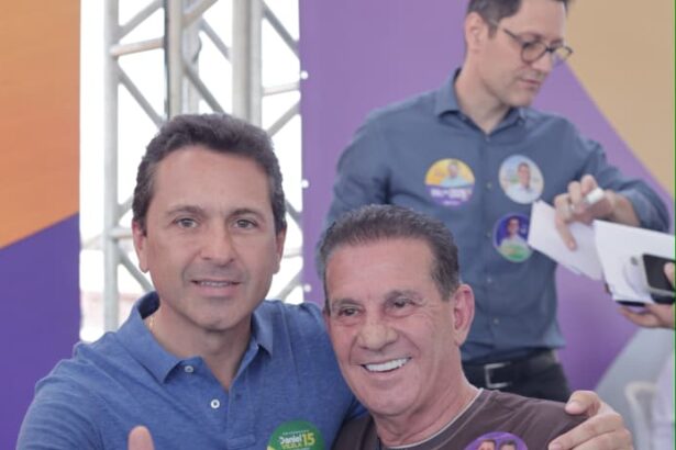 Em Aparecida de Goiânia, Leandro reforça apoio a Vanderlan: “Merece nosso reconhecimento e merece nosso apoio”