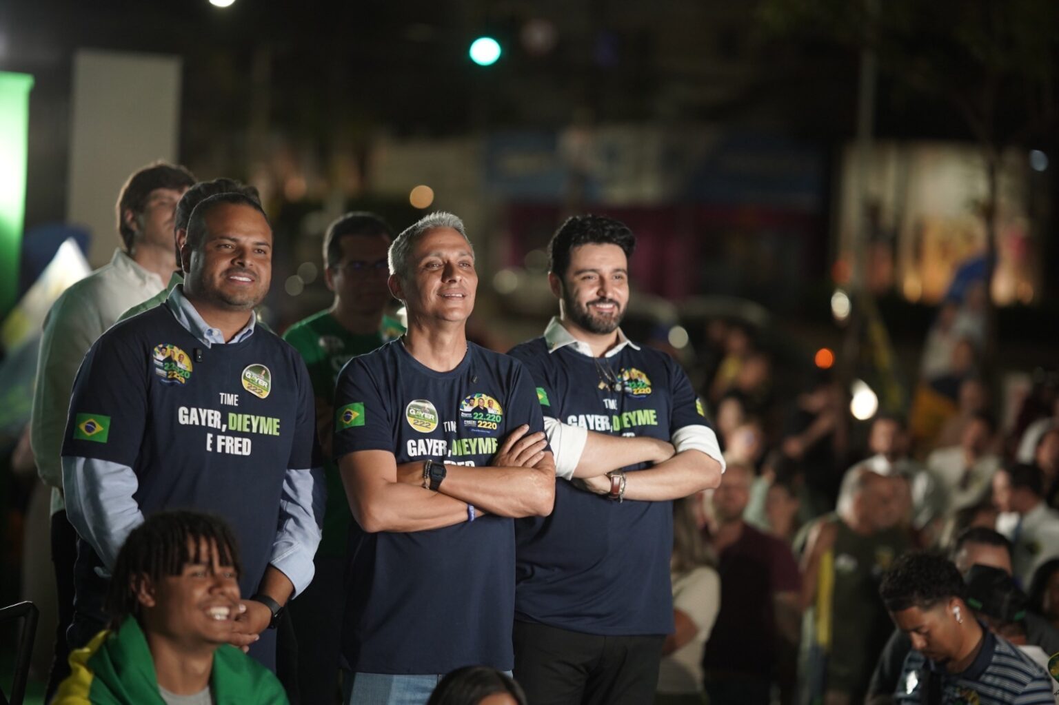 Gustavo Gayer reforça liderança da direita em lançamento de Fred Rodrigues e Dieyme Vasconcelos em Goiânia