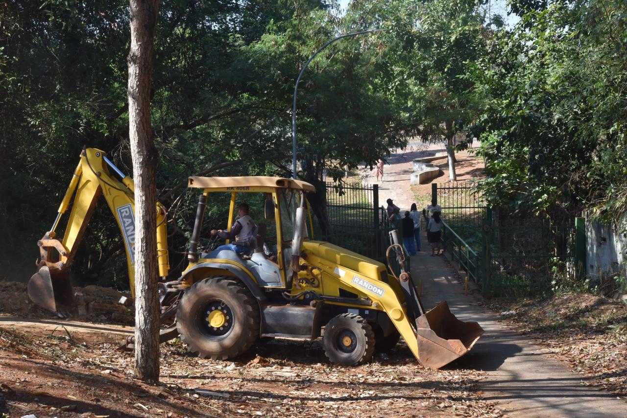 Parque Colina Azul começa a ganhar nova vida; revitalização deve ser concluída em 2027