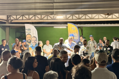 Vereador Rogério Almeida reúne mais de 600 pessoas em Aparecida de Goiânia com Gustavo Mendanha, Lucas Vergílio e Vanilson Bueno