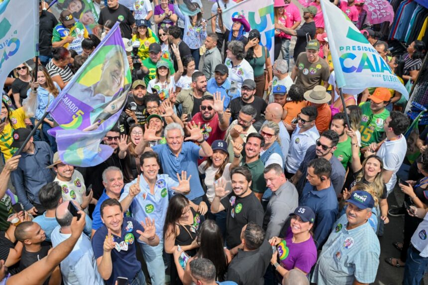 Caiado afirma que Daniel Vilela manterá Goiás como modelo de segurança pública referência para o país