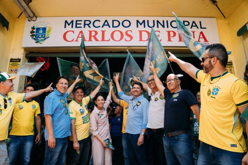 Em caminhada por Anápolis, Wilder Morais ouve demandas e coloca saúde no centro da campanha