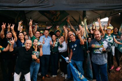 Wilder Morais e Ana Paula Rezende vão às ruas no Jardim Nova Esperança e reforçam discurso de proximidade com a população