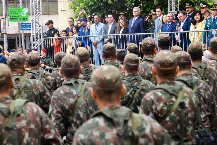 Governo de Goiás celebra Independência com desfile cívico-militar na capital