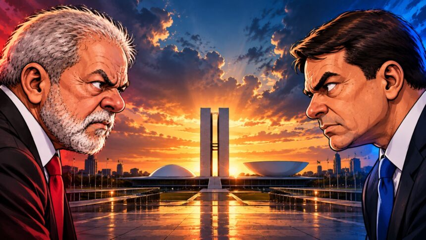 SEGUNDO TURNO EM ABERTO: Vantagem estreita de Flávio mantém disputa com Lula acirrada