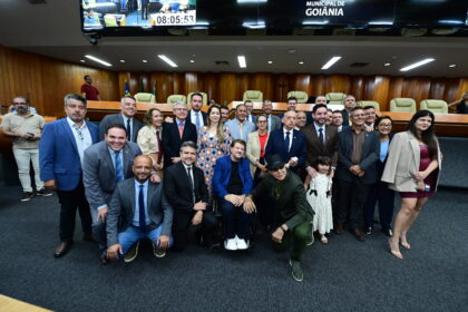 Thialu Guiotti é eleito presidente da Câmara de Goiânia por unanimidade e comandará Legislativo até 2028